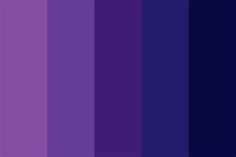 Blue Purple Color Palette Example 9