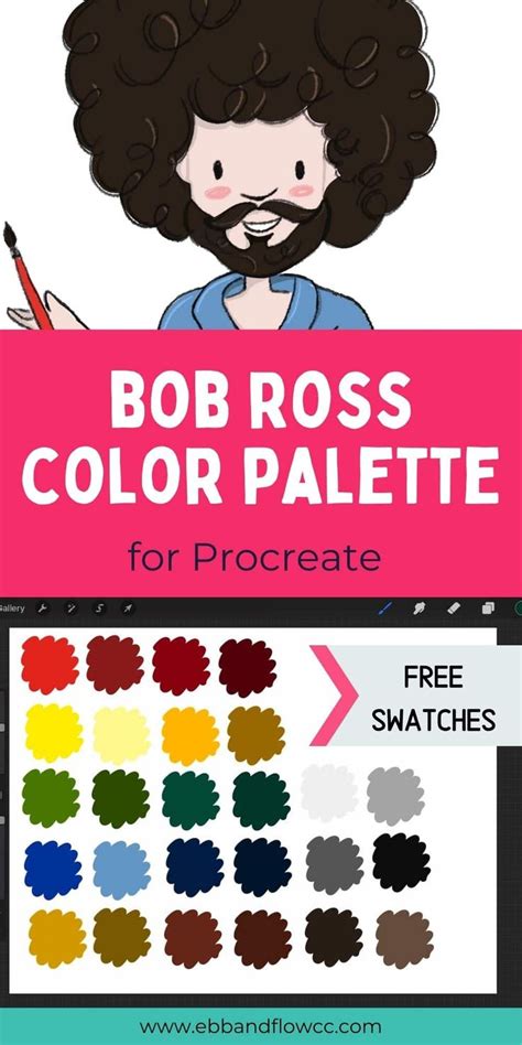 Bob Ross Palette Usage Example 1