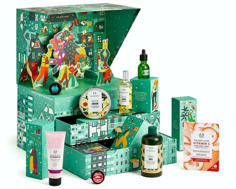 Body Shop Advent Calendar Products