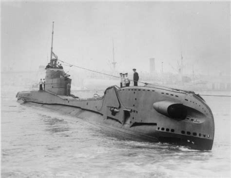 British T-Class Submarine HMS Thunderbolt