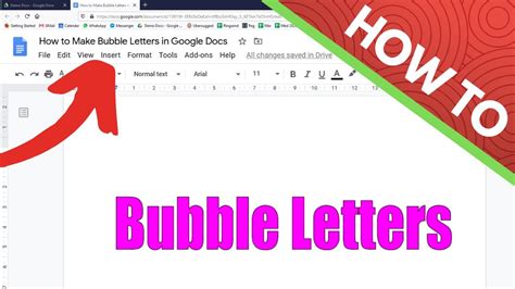 Bubble Writing Apps