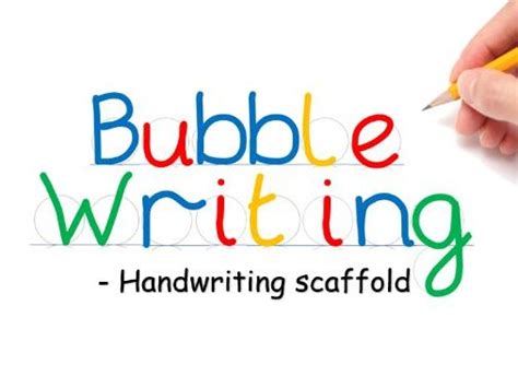 Bubble Writing Resources