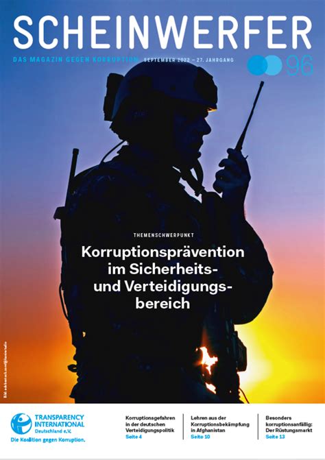 Bundeswehr Transparency Accountability