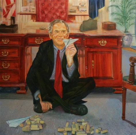 Bush Epstein Painting Sparks Controversy