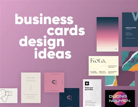 Business Card Design Ideas