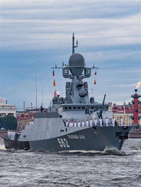 Buyan-class corvette in operation