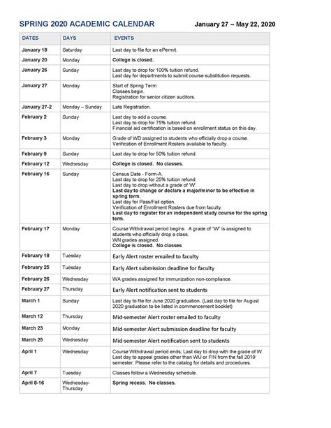 CSI Calendar Guide Introduction