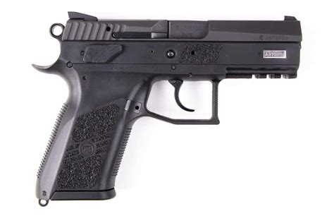 CZ P-07 pistol with mounted light and laser