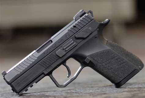 CZ P-07 pistol with mounted light