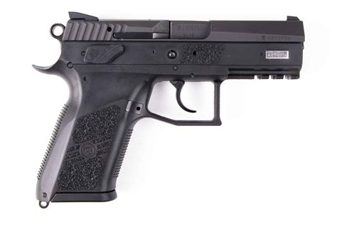 CZ P-07 pistol with aftermarket parts