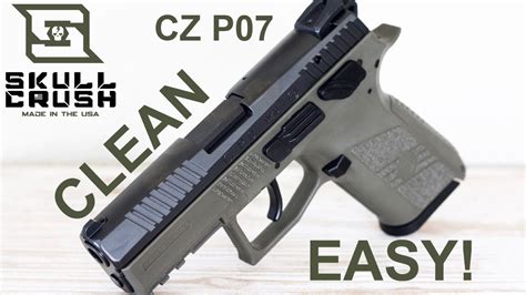 CZ P07 Slide Cleaning