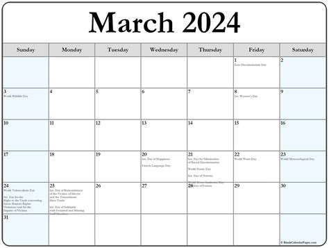 Calendar 2024 Events