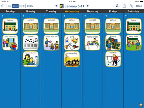 Calendar Apps for ASD