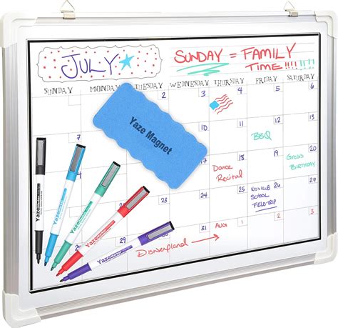 Calendar Dry Erase Board