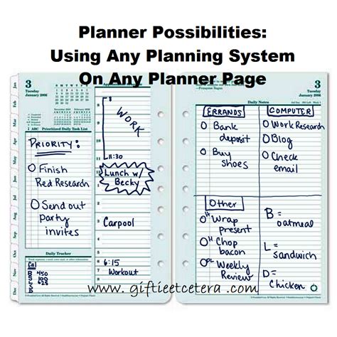 Calendar Planner System