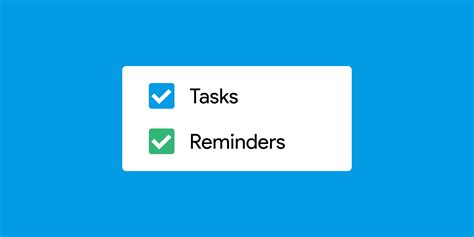 Description of Calendar Reminders