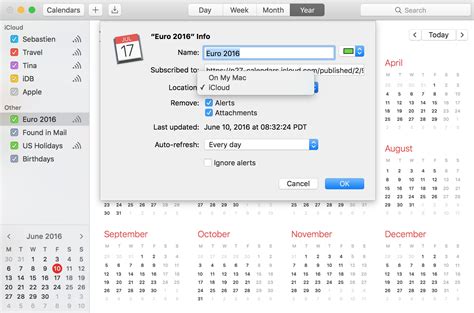 Calendar Subscription Future