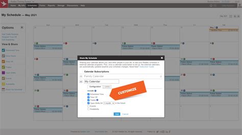 Calendar Subscription Technology