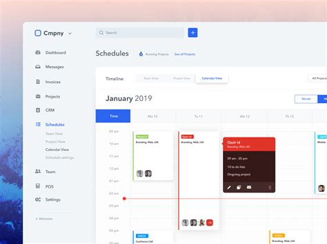 Calendar System Design