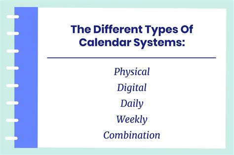 Calendar Systems