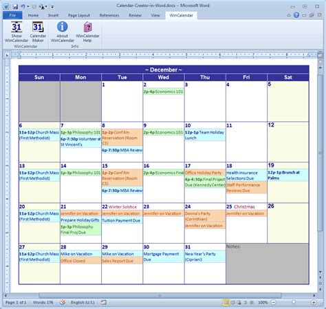 Calendar Tools