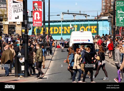 Camden Market crowds