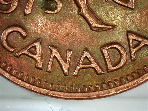 Canadian Penny Obverse