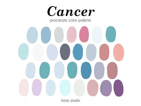 Cancer Color Palette