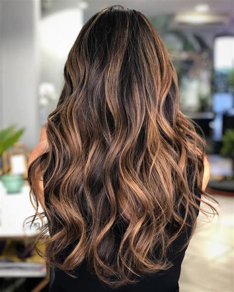 Caramel Balayage Hair Dye Color