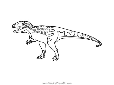 Carcharodontosaurus Coloring Pages