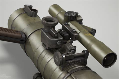 The Carl Gustaf M2 recoilless rifle