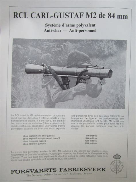 The history of the Carl Gustaf M2