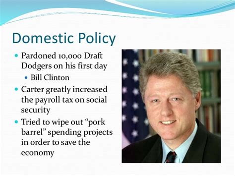 Carter Domestic Policy