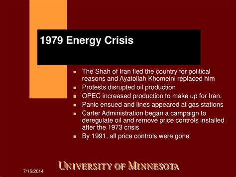 Carter Energy Crisis