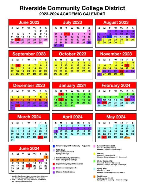 Ccc Calendar Overview