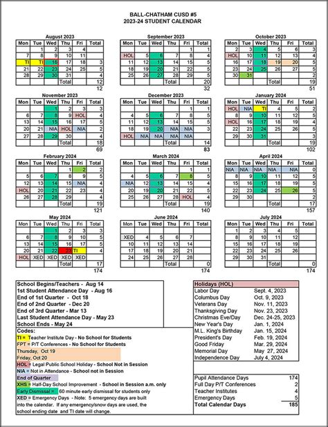 Chatham County Public Schools Calendar Image 5