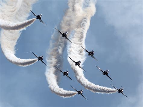 Chechen Aerobatic Team Formation Flying