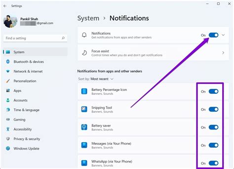 Check Device Notification Settings