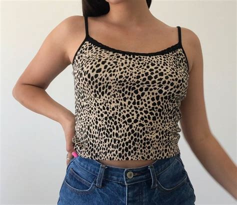 Cheetah print tank styled with leggings