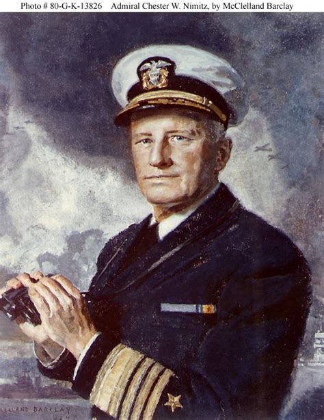 Chester Nimitz Portrait