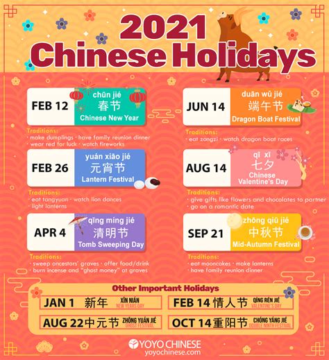 China Holidays and Festivals