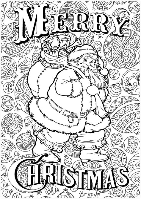 Christmas Coloring Book Pages