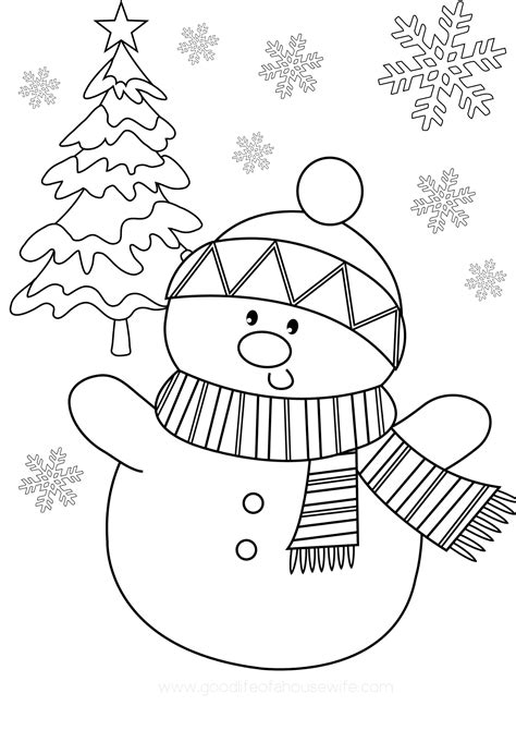 Christmas Coloring Pages for Kids