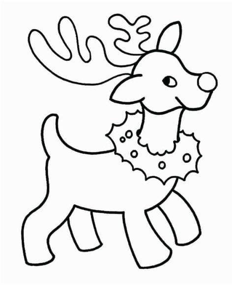 Christmas Coloring Printables for Preschoolers