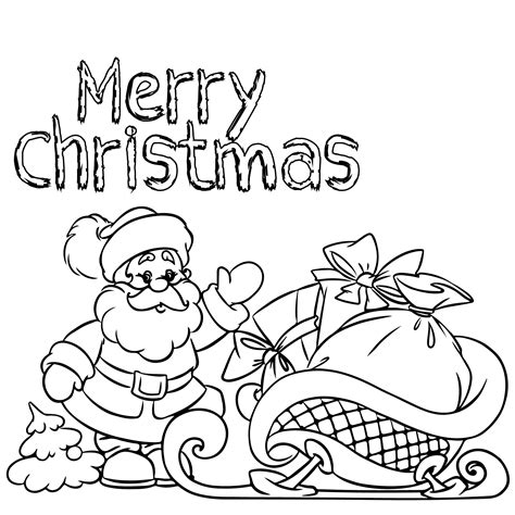 Christmas Coloring Sheets Printables for Christmas Cards