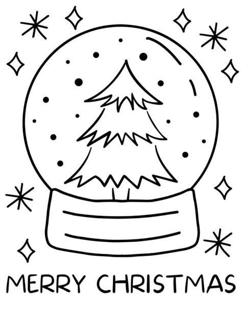 Christmas Coloring Sheets Printables for Toddlers