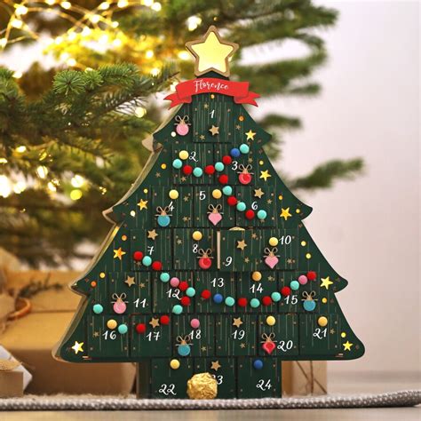 Christmas Tree Advent Calendar