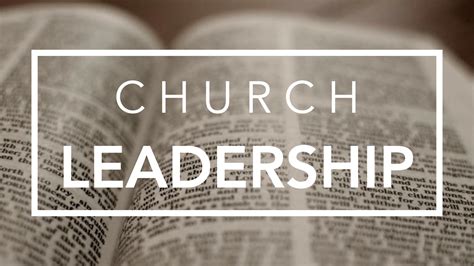 Church Leadership at St Marks Lutheran Church