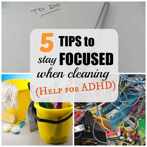 Cleaning Strategies for ADHD