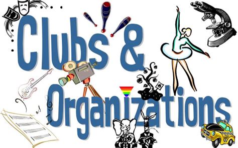 Clubs and Organizations